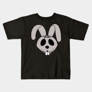 Skull Easter Bunny Rabbit Kids T-Shirt